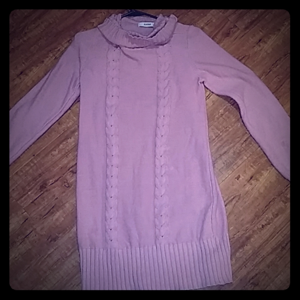 New!! Just fab. Turtle neck sweater dress. New
